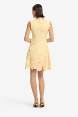 Chloe Applique Sleeveless Mini Dress - Butter Dress Mini