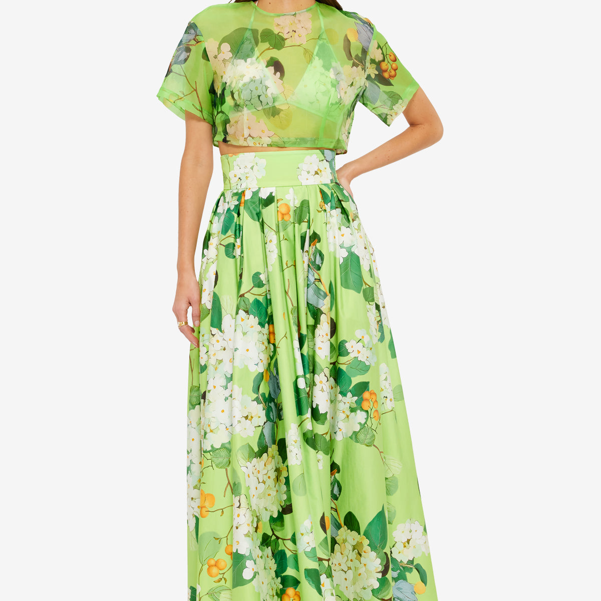 Hydrangea Sleeveless Top main image 1