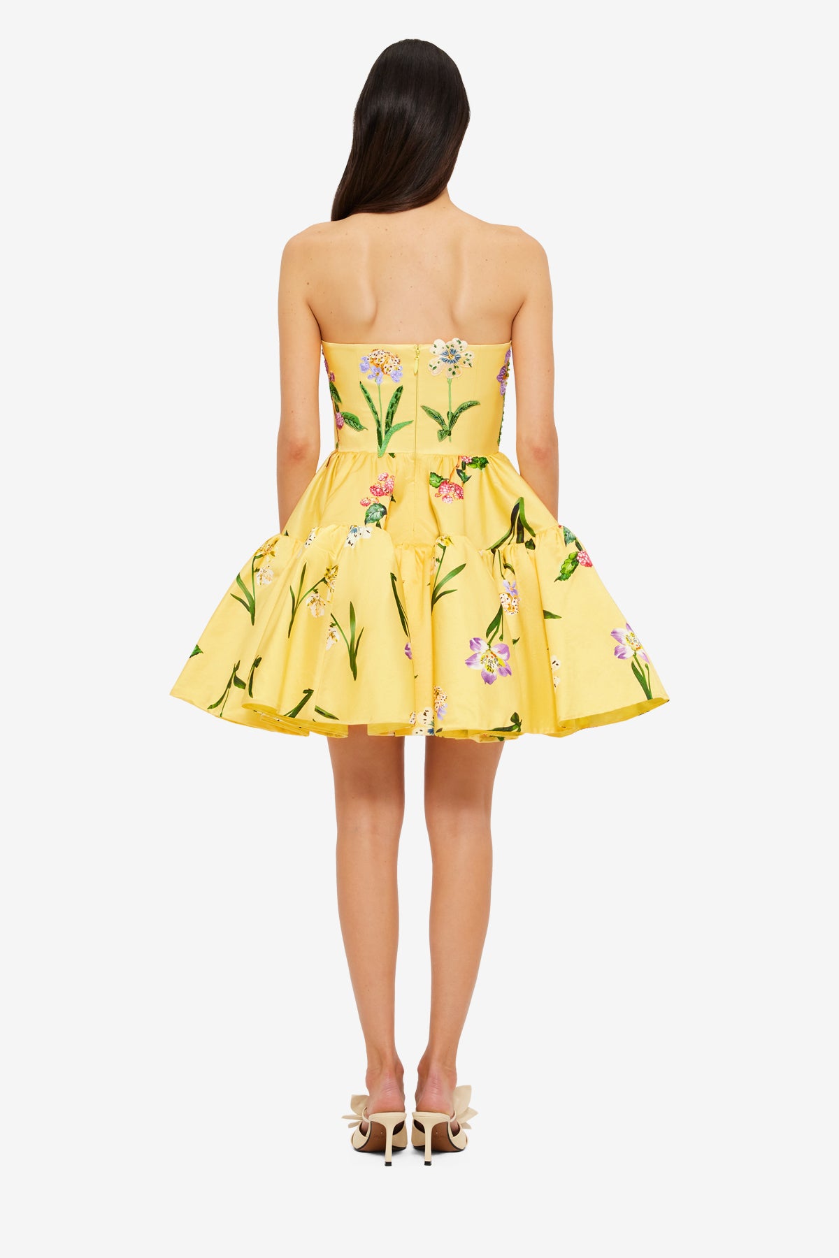 【Leo Lin】Ivy Tiered Mini Dress Ivy Tiered Mini Dress - Vanilla – LEO LIN