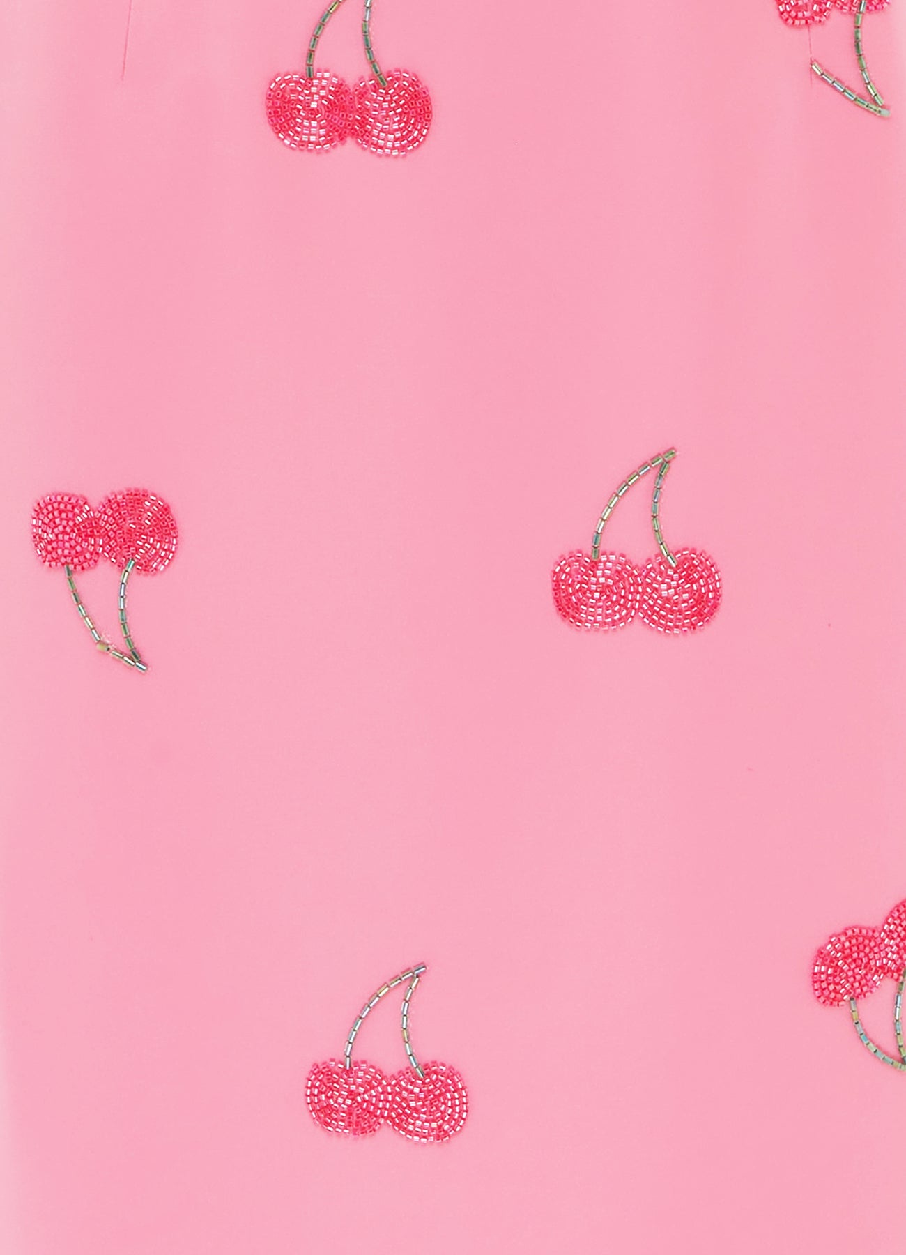 Roselle Embellished Bustier Mini Dress - Pink Cherry Beading
