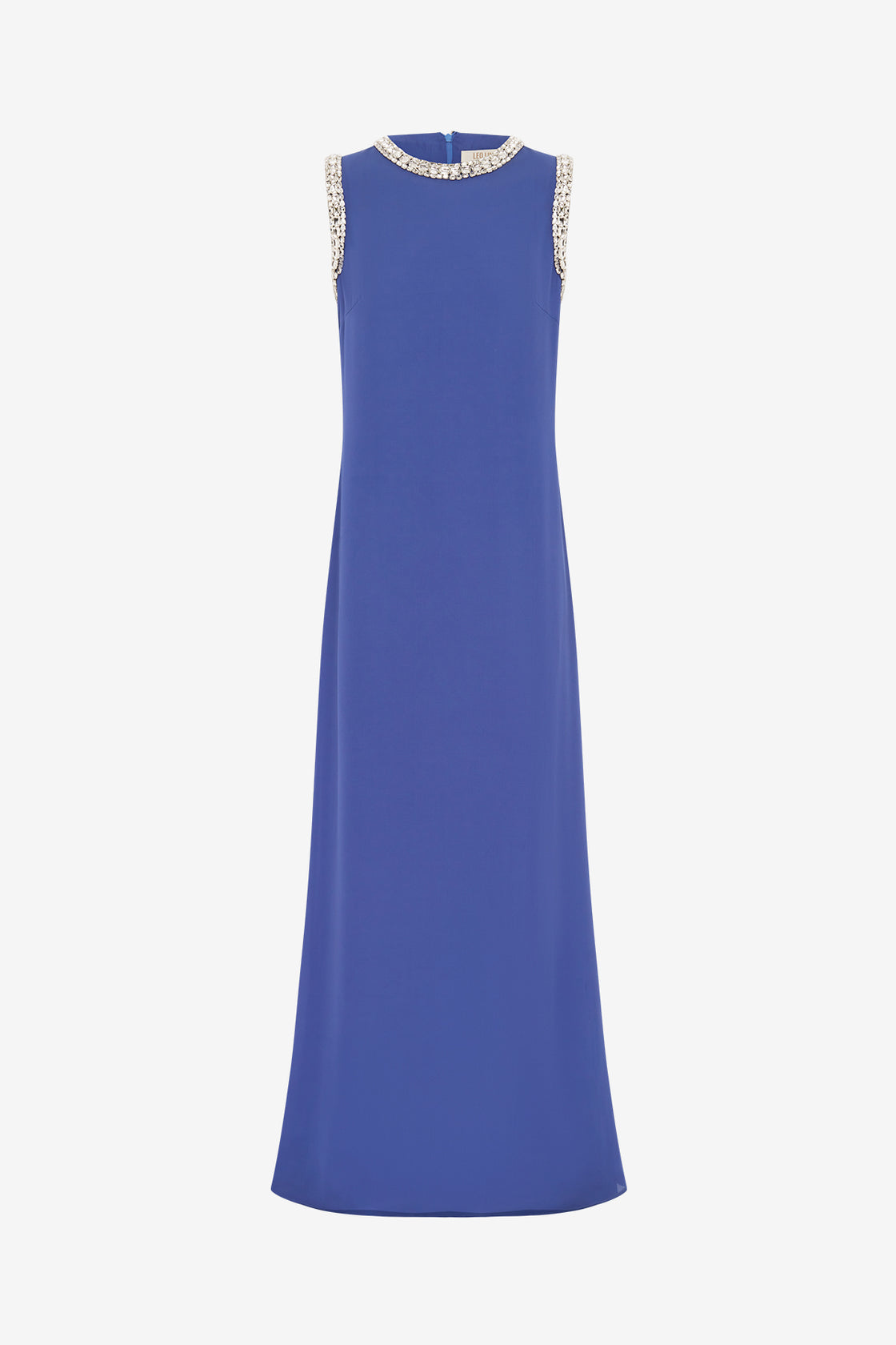 Exclusive Leo Lin Sylvette Embellished Maxi Dress in Sapphire