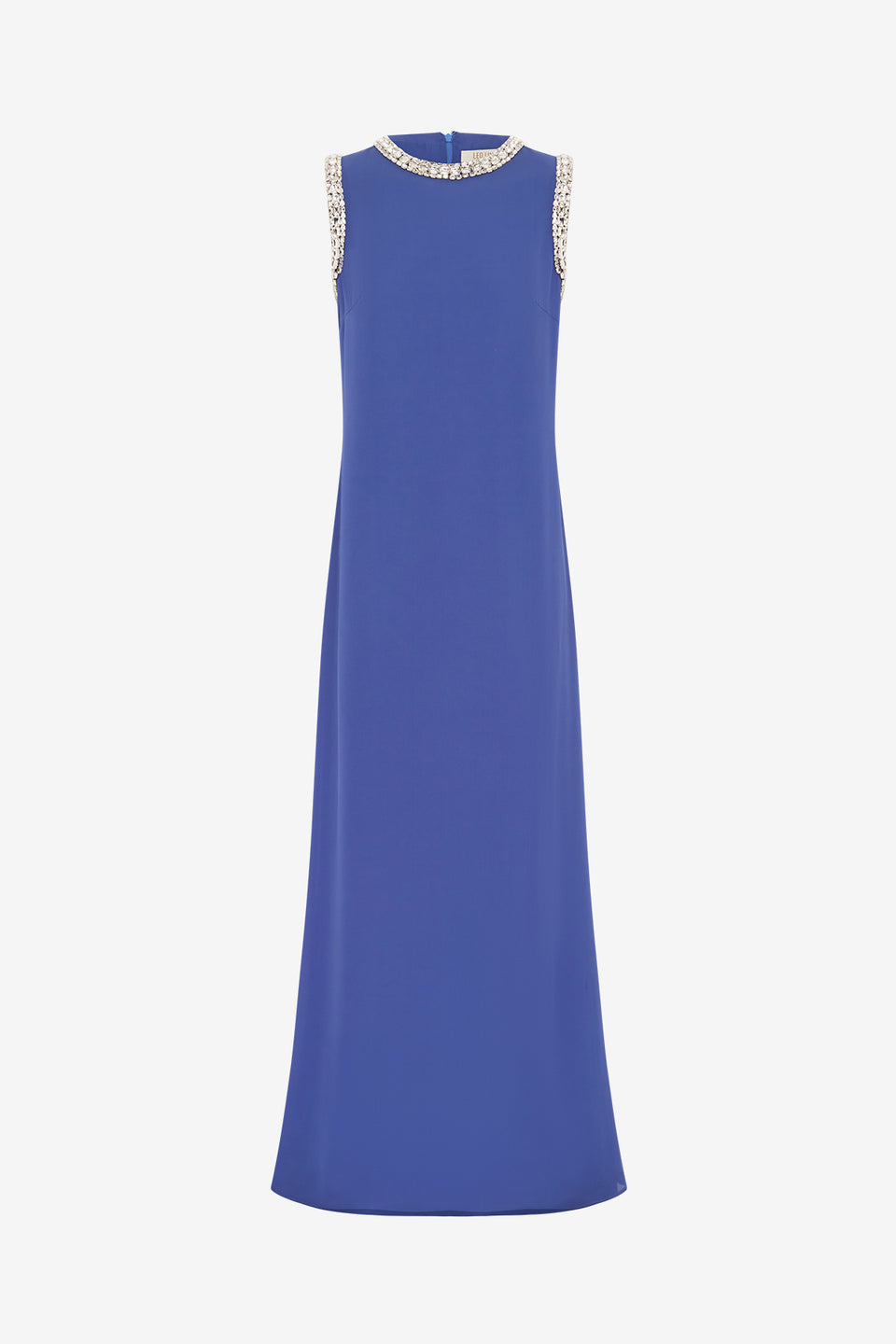 Exclusive Leo Lin Sylvette Embellished Maxi Dress in Sapphire