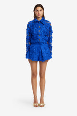 Josie Lace Shorts - Lapis Shorts
