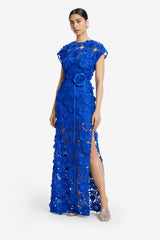 Alena Lace Maxi Dress - Lapis Dress Maxi
