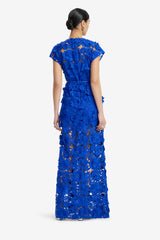 Alena Lace Maxi Dress - Lapis Dress Maxi