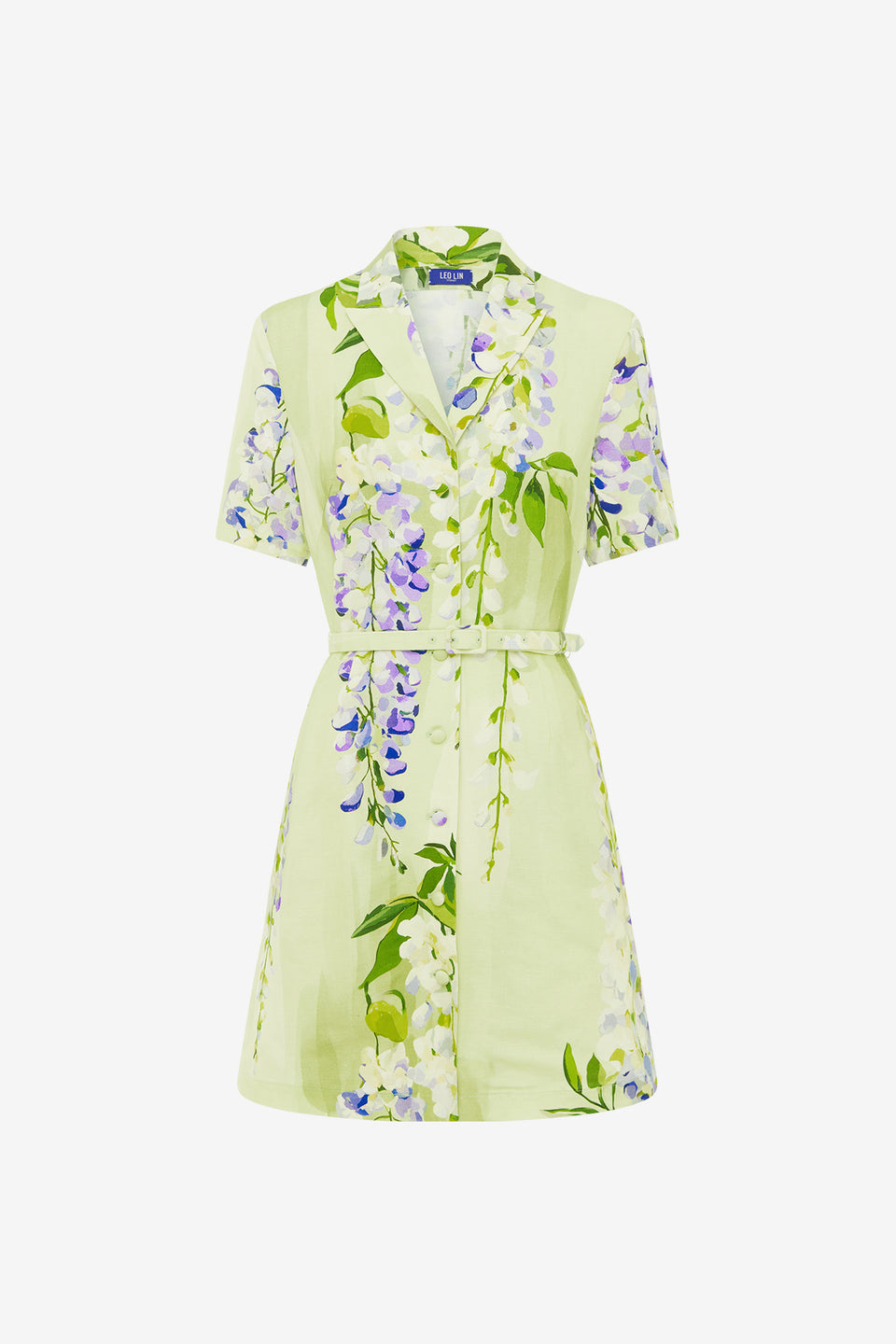 Exclusive LEO LIN Brigitte Mini Dress - Wisteria Print
