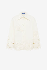 Jayna Appliqué Jacket - Snow Jackets