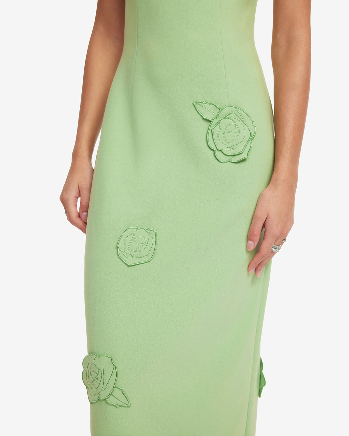 leyana maxi dress green Leyana Maxi Dress Green
