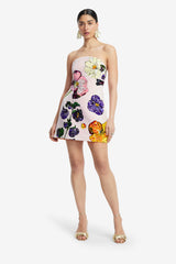Zaria Beaded Bustier Mini Dress - Wildbloom Bundle