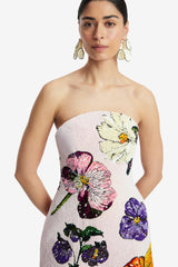 Zaria Beaded Bustier Mini Dress - Wildbloom Bundle