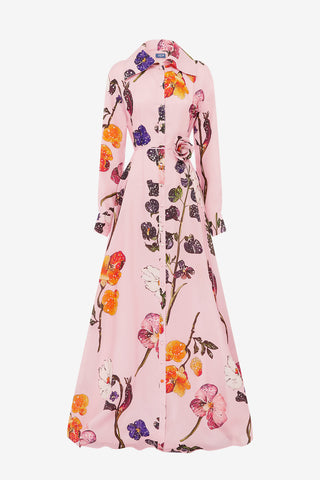 Exclusive LEO LIN Josephine Silk Gown - Wildbloom