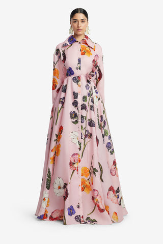 Exclusive LEO LIN Josephine Silk Gown - Wildbloom