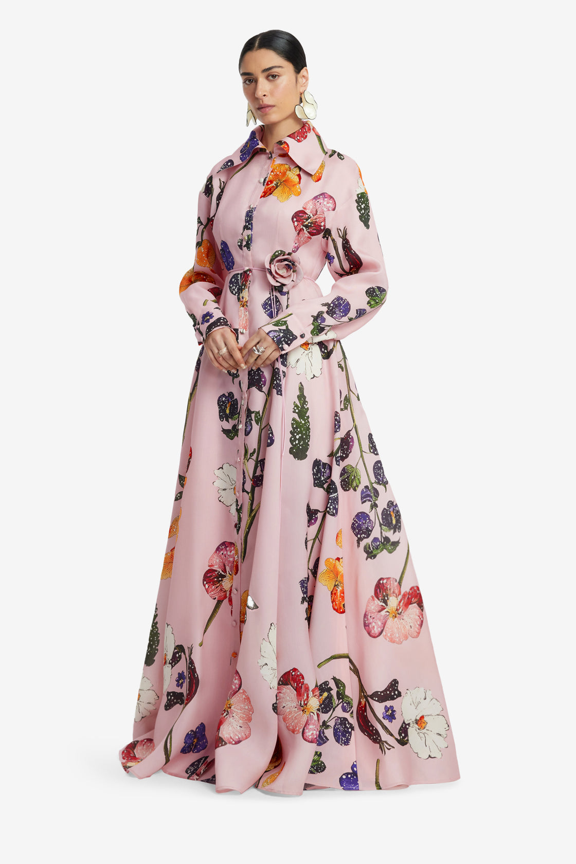 Exclusive LEO LIN Josephine Silk Gown - Wildbloom