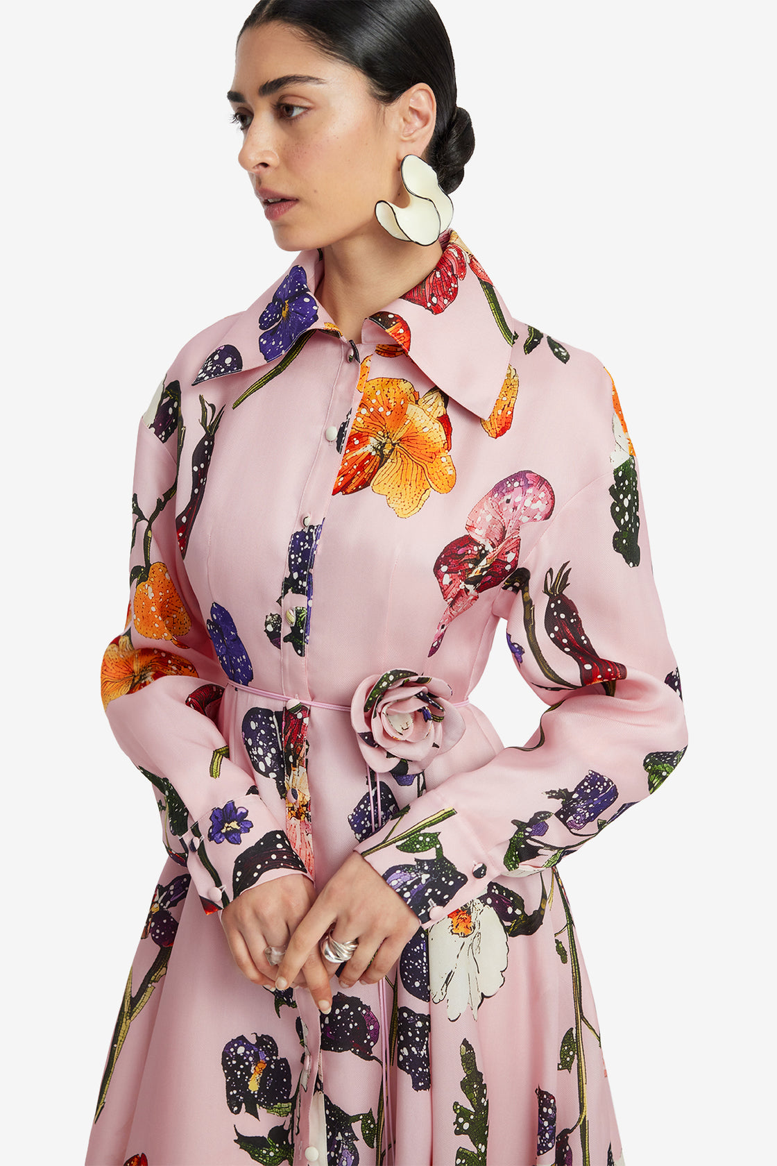 Exclusive LEO LIN Josephine Silk Gown - Wildbloom