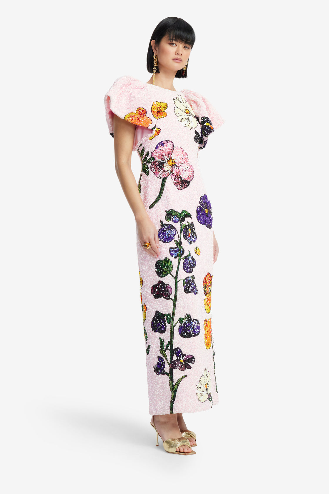 Exclusive LEO LIN Lucinda Beaded Maxi Dress - Wildbloom