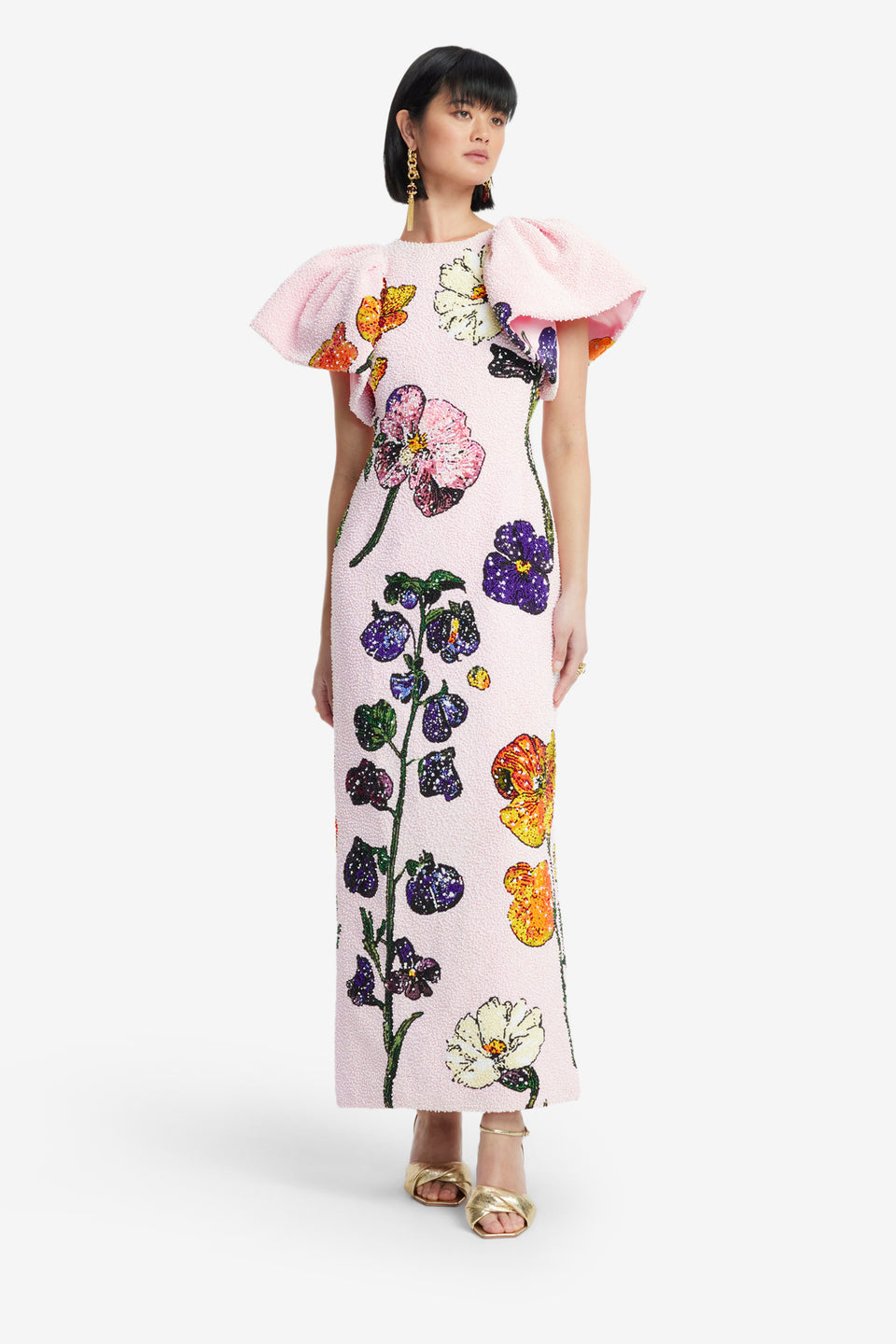Exclusive LEO LIN Lucinda Beaded Maxi Dress - Wildbloom