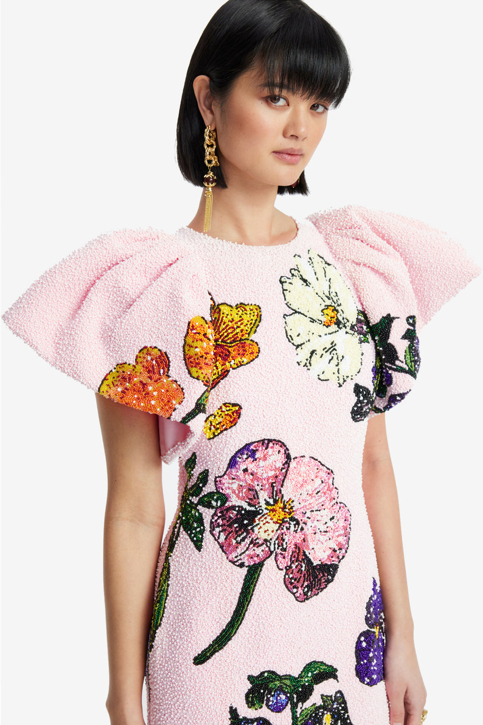 Exclusive LEO LIN Lucinda Beaded Maxi Dress - Wildbloom