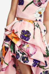 Fiorella Embellished Voluminous Skirt - Wildbloom Skirts