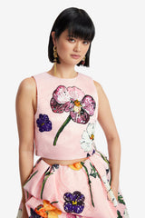 Iris Embellished Top - Wildbloom Tops