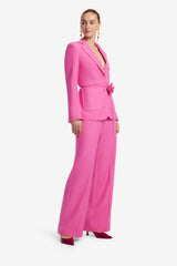 Elisha Wide Leg Pants - Fuchsia Pants