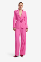 Vesper Fitted Blazer - Fuchsia Blazer