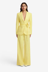Elisha Wide Leg Pants - Limoncello Pants
