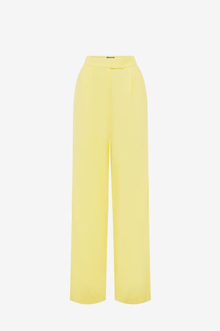 Exclusive LEO LIN Vesper Fitted Blazer - Limoncello