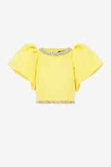 Lucia Embellished Top - Sunshine Tops
