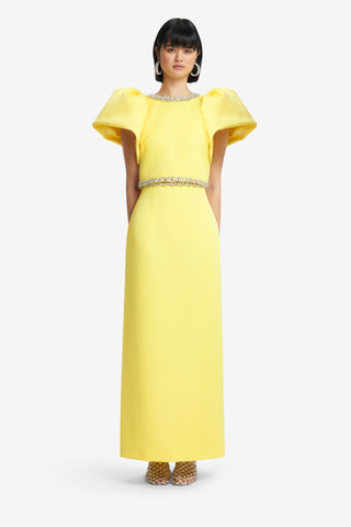 Exclusive LEO LIN Kyra Embellished Maxi Skirt - Sunshine