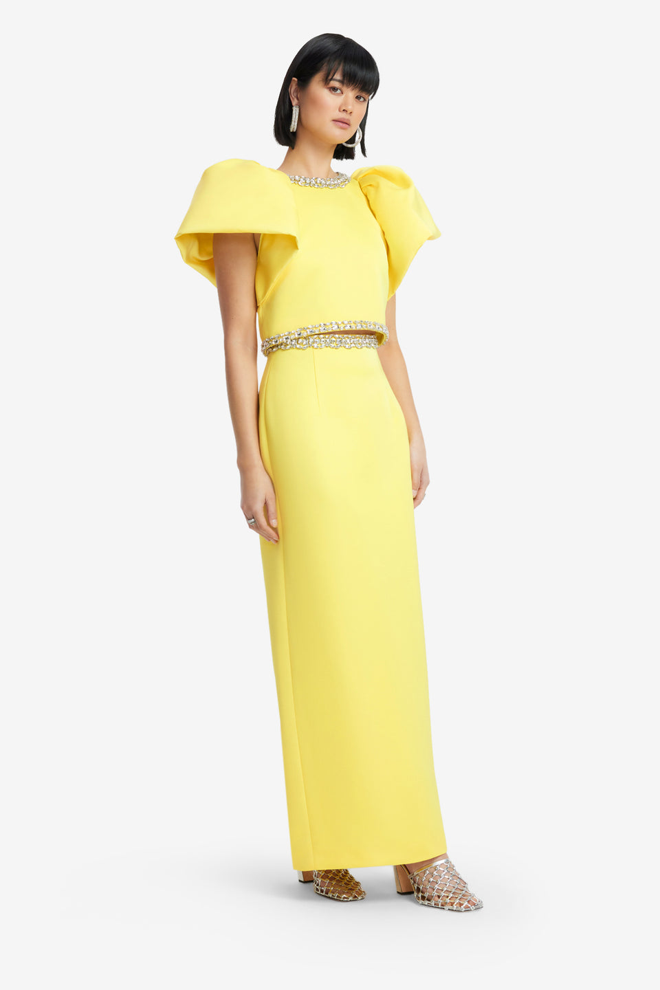 Exclusive LEO LIN Kyra Embellished Maxi Skirt - Sunshine