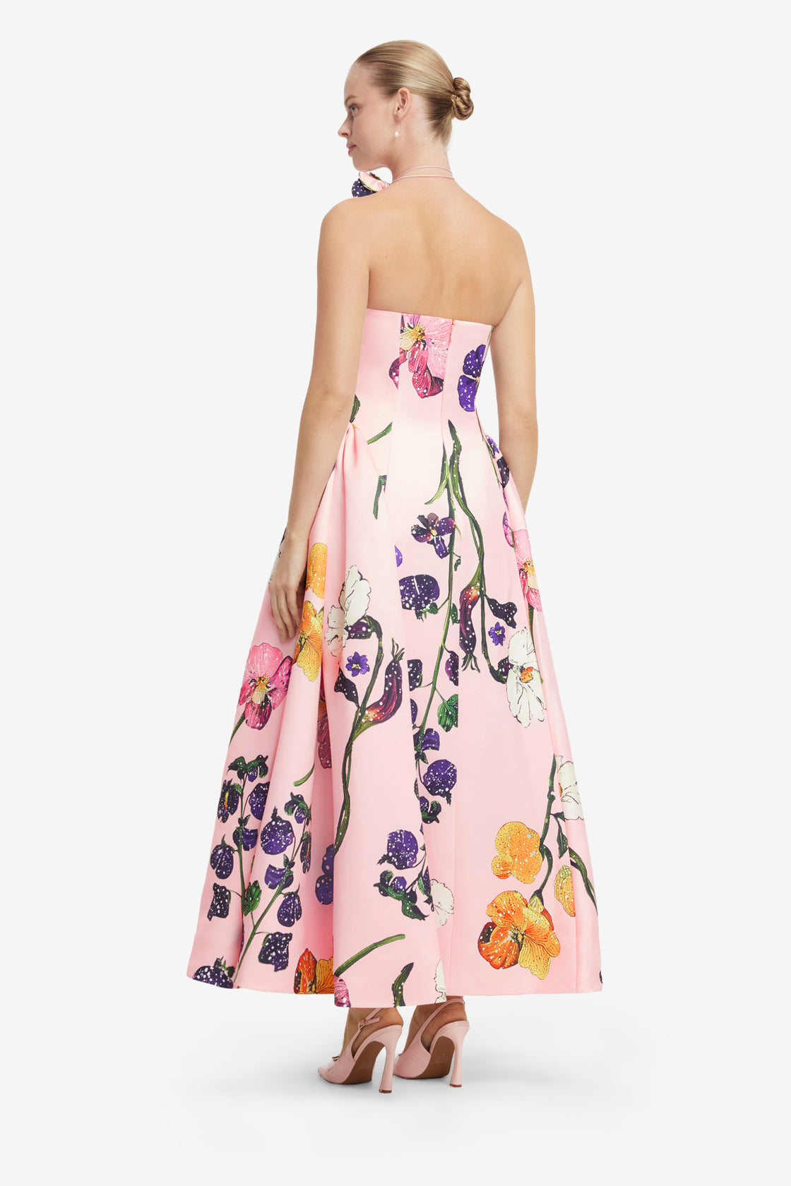 Exclusive LEO LIN Violet Bustier Maxi Dress - Wildbloom