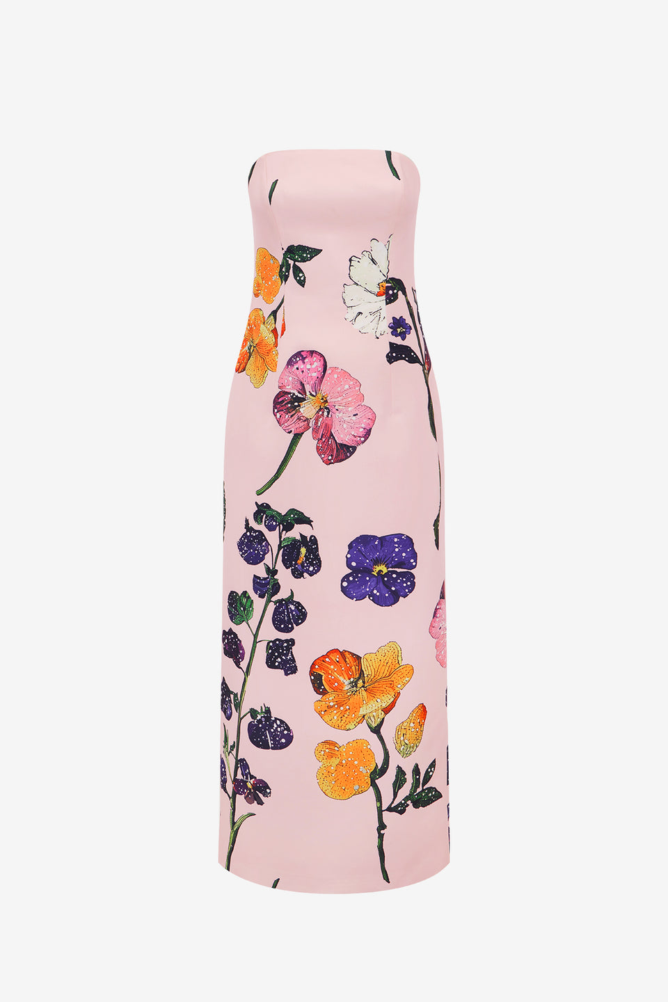 Exclusive LEO LIN Rayna Printed Bustier Maxi Dress - Wildbloom