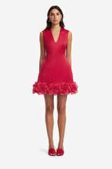 Bree V Neck Mini Dress - Scarlet Dress Mini