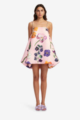 Patsy Embellished Puff Mini Dress - Wildbloom Dress Mini