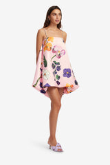 Patsy Embellished Puff Mini Dress - Wildbloom Dress Mini