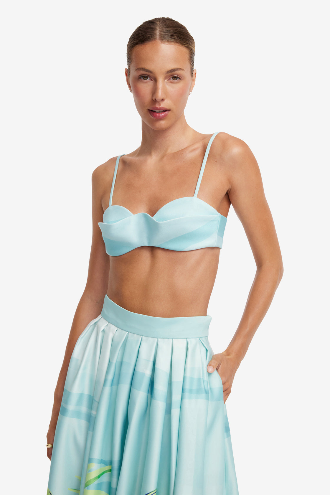 Exclusive LEO LIN Julia Bralette - Voyage Print