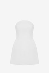 Exclusive LEO LIN Rosario Beaded Bustier Mini Dress - Toile