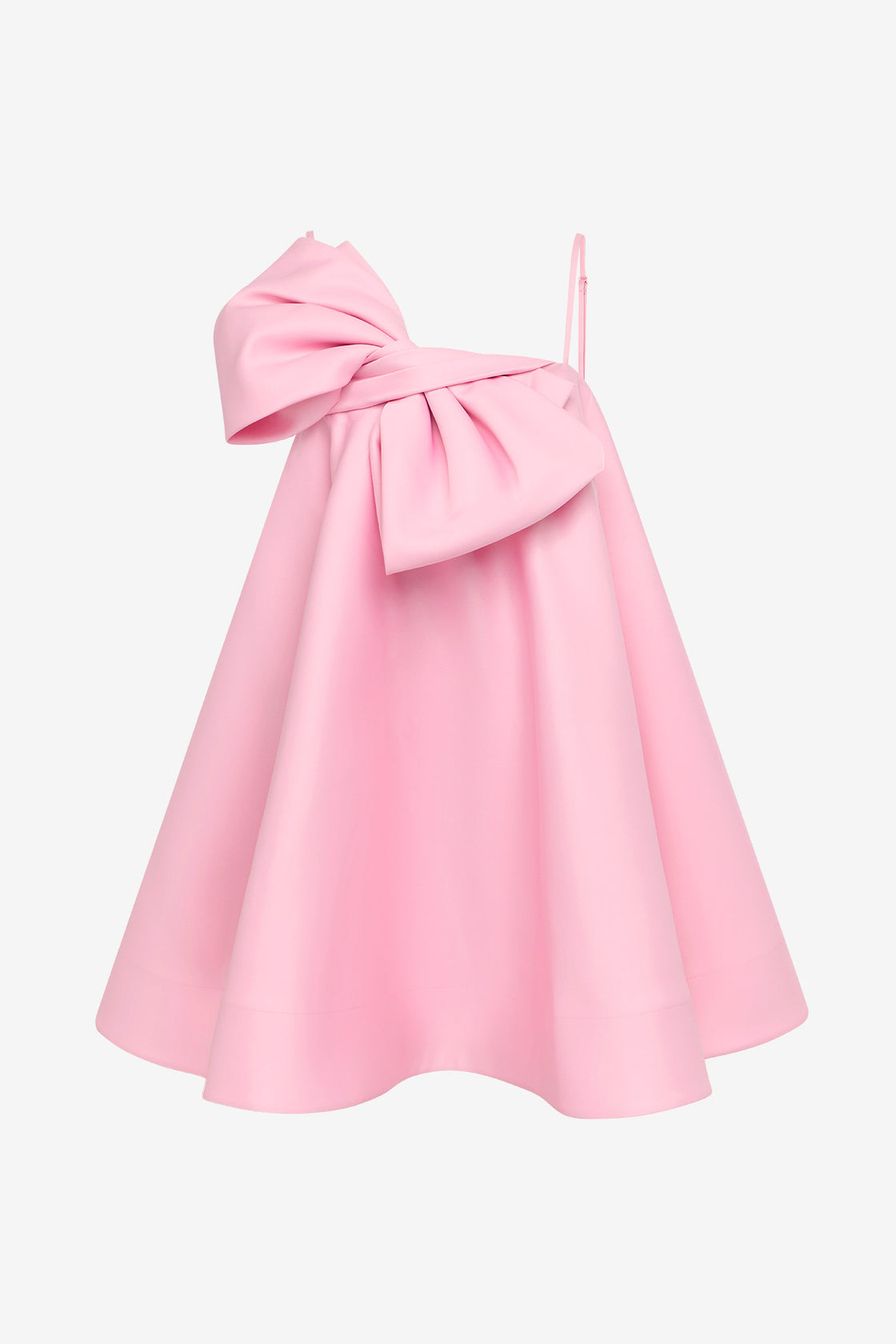 Chelsea Bow Mini Dress - Pink Dress Mini