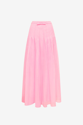 Juno Pleated Pants - Pink Pants