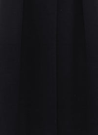 Exclusive Leo Lin Maeve Wool Blend Coat in Ebony