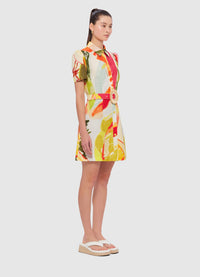 Exclusive Leo Lin Bronte Mini Dress in Rainforest Print