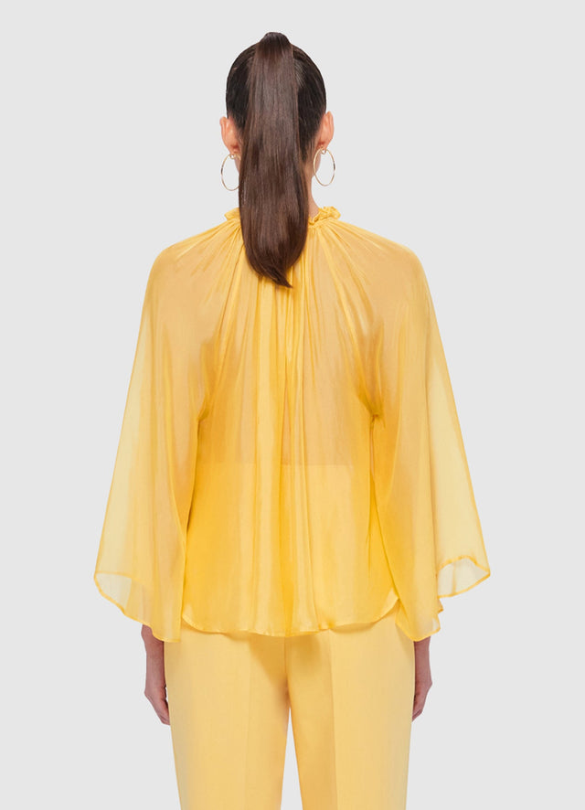 Exclusive Leo Lin Dani Blouse in Canary