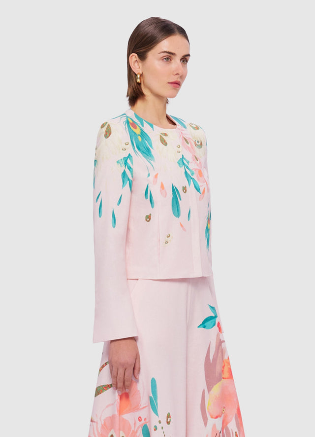 Exclusive Leo Lin Ramona Jacket in Euphoria Print