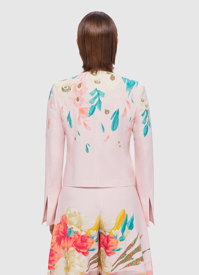 Exclusive Leo Lin Ramona Jacket in Euphoria Print