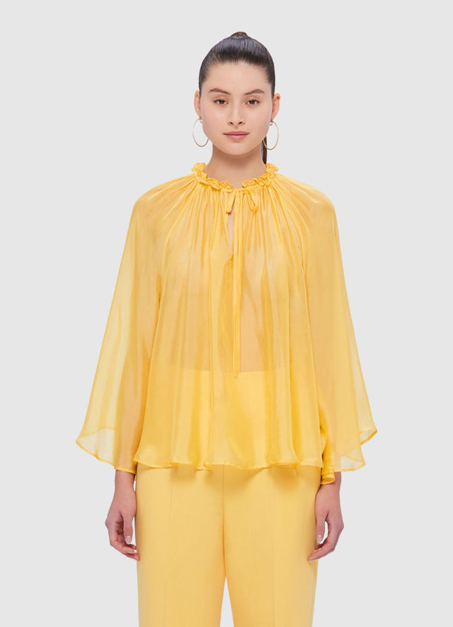 Exclusive Leo Lin Dani Blouse in Canary