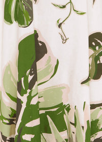 Exclusive Leo Lin Izzie Midi Dress in Botanica Print