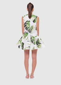Exclusive Leo Lin Petra Mini Dress in Botanica Print 